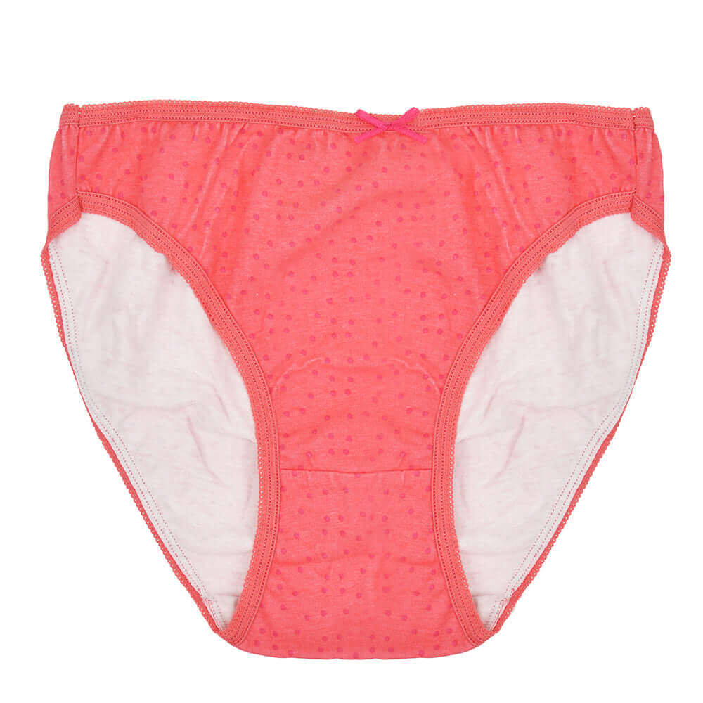 Pack of 10 Womens High Leg Cotton Briefs Comfortable Stretchable Underwear Assorted Colours Breathable Soft Waistband Ideal for All Body Types Durable by Daisy Dreamer Underwear