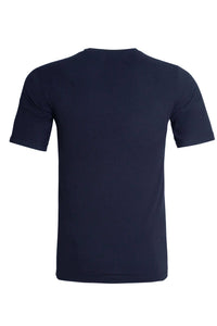 Pack of 3 Men's Plain T-Shirts Soft Breathable Cotton Polyester Blend Short Sleeve Tees Versatile Classic Colors by Sock Stack T-Shirts