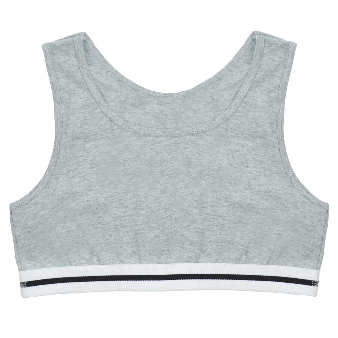 Pack of 4 Girls Seamless Sports Bralettes Racer Back Crop Top Training Bra Comfortable Stretchy Yoga Vest for Kids and Teens Ultimate Support by Daisy Dreamer Underwear