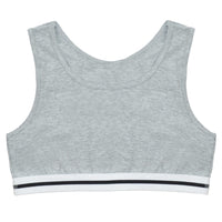 Pack of 4 Girls Seamless Sports Bralettes Racer Back Crop Top Training Bra Comfortable Stretchy Yoga Vest for Kids and Teens Ultimate Support by Daisy Dreamer Underwear