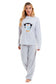 Penguin Polar Fleece Pyjama Set, Cosy Everyday Loungewear, Christmas Gift Idea. Buy now for £17.00. A Pyjamas by Daisy Dreamer. 12-14, 16-18, 18-20, 8-10, animal, christmas, daisy dreamer, festive, fleece, gift, grey, ladies, long sleeve, loungewear, nigh