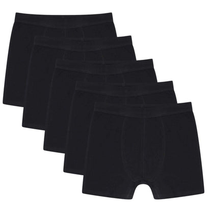 Pack of 5 Boys Boxer Trunk Shorts Organic Cotton Stretch Underwear For Kids. Buy now for £9.00. A Boxer Shorts by Sock Stack. black, boxer shorts, childrens, classic boxers, comfortable, cotton, kids, pants, sports, trunks, underwear.