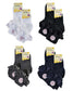 6 Pairs Of Lace Socks Cotton Rich Frilly Ankle For Girls Children. Buy now for £7.00. A Socks by Sock Stack. 12-3, 4-6, 6-8, 9-12, black, childrens, cotton, frilly, girls, grey, kids, lace, navy, socks, white.