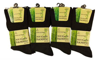 6 Pairs Of Men's Bamboo Loose Top Socks, Super Soft Anti Bacterial Socks. Buy now for £9.00. A Socks by Sock Stack. 6-11, anti bacterial, anti blister, assorted, athletics, bamboo, baselayer, black, boot, boys, comfortable, cosy, cotton, diabetic, loose t